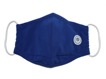 Load image into Gallery viewer, Hugies Shield II Face Mask - Agion® Antimicrobial Technology - Children Masks Single Solid Color Cobalt Blue