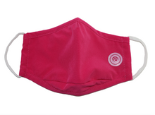 Load image into Gallery viewer, Hugies Shield II Face Mask - Agion® Antimicrobial Technology - Children Masks Single Solid Color Fuchsia