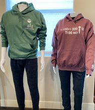 Load image into Gallery viewer, Think Outside Hoodie Sweatshirt for Outdoor Explorer Adventures Nature Sweatshirts Tree Sun Sweatshirt Sweatshirt Super Soft Pullover