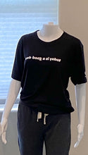 Load image into Gallery viewer, Today is a good day! This shirt is for you and the message will read when you look at the mirror! It is Super Soft and light weight. Perfect for all year around.  Our shirts are MADE TO ORDER shirts from our studio.  Normal Processing time: will take 2-4 weeks to process Graphic is in heat transfer vinyl  Join our eco-friendly WEAR A BOTTLE campaign. Fabric Made in USA: 50% Combed Ring Spun Organic Cotton 50% RPET Recycled Polyester 4.4 oz/sq yd