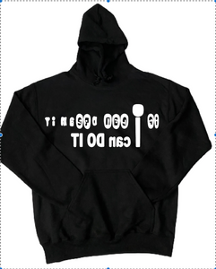 if I can Dream it I can do it | Therapeutic Hoodie for Me by Owklo | Inspiration Sweatshirts Affirmation Pullover | Unisex