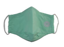Load image into Gallery viewer, Hugies Shield II Face Mask - Agion® Antimicrobial Technology - Children Masks Single Solid Color AquaMint