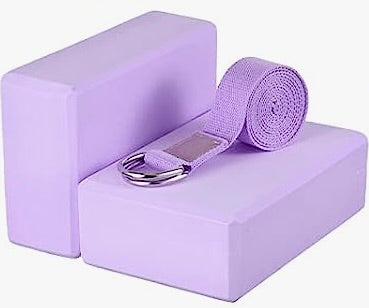Yoga Block + 6 ft Yoga Adjustable Strap Set Yoga EVA Foam High Density –  OWKLO by Hugies Group Inc