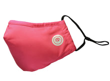Load image into Gallery viewer, Hugies Shield II Face Mask with the advanced textile technology Agion® Antimicrobial is reusable and washable. It has 4 layers of soft and breathable fabric for comfort and heavy-duty protection. Adjustable ear straps and an integrated nose bridge ensure a secure fit, liberating you to go about your day without worry. Fuchsia

