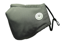 Load image into Gallery viewer, Hugies Shield II Face Mask with the advanced textile technology Agion® Antimicrobial is reusable and washable. It has 4 layers of soft and breathable fabric for comfort and heavy-duty protection. Adjustable ear straps and an integrated nose bridge ensure a secure fit, liberating you to go about your day without worry. Grey

